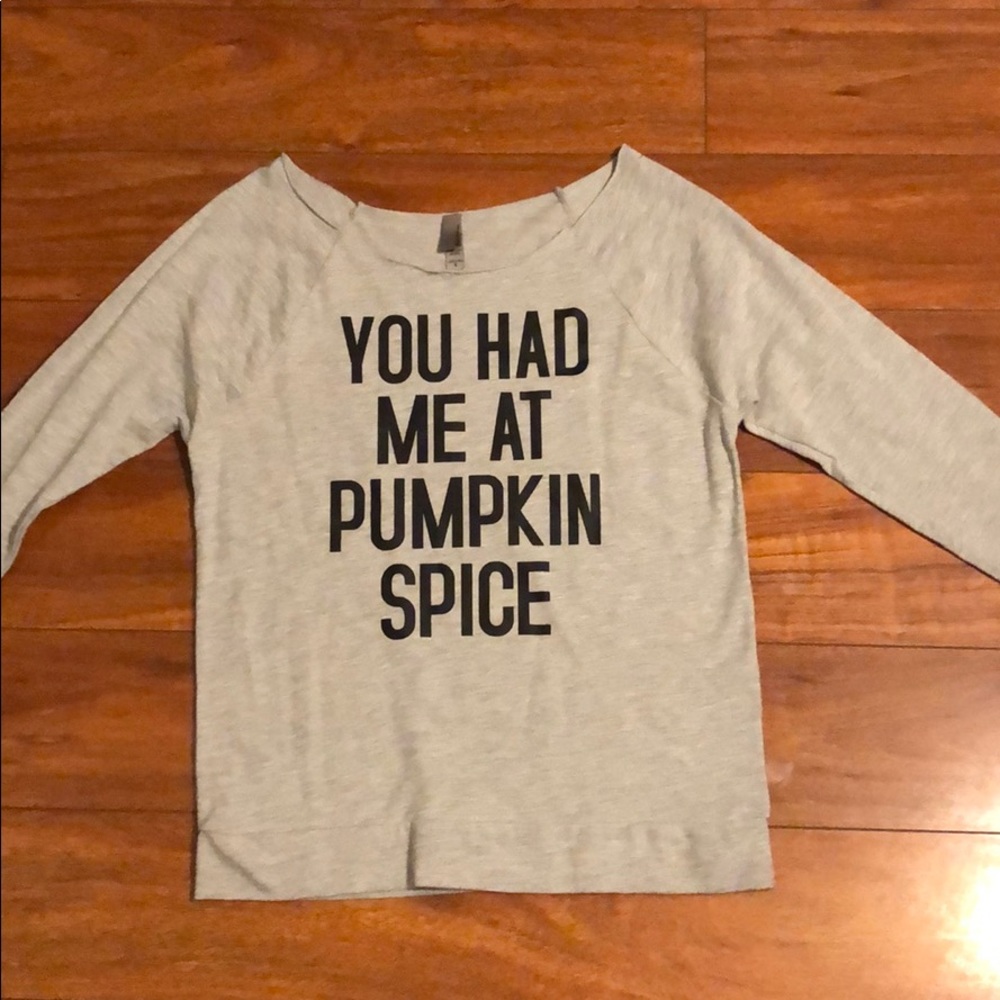 “You had me at pumpkin spice” long sleeve